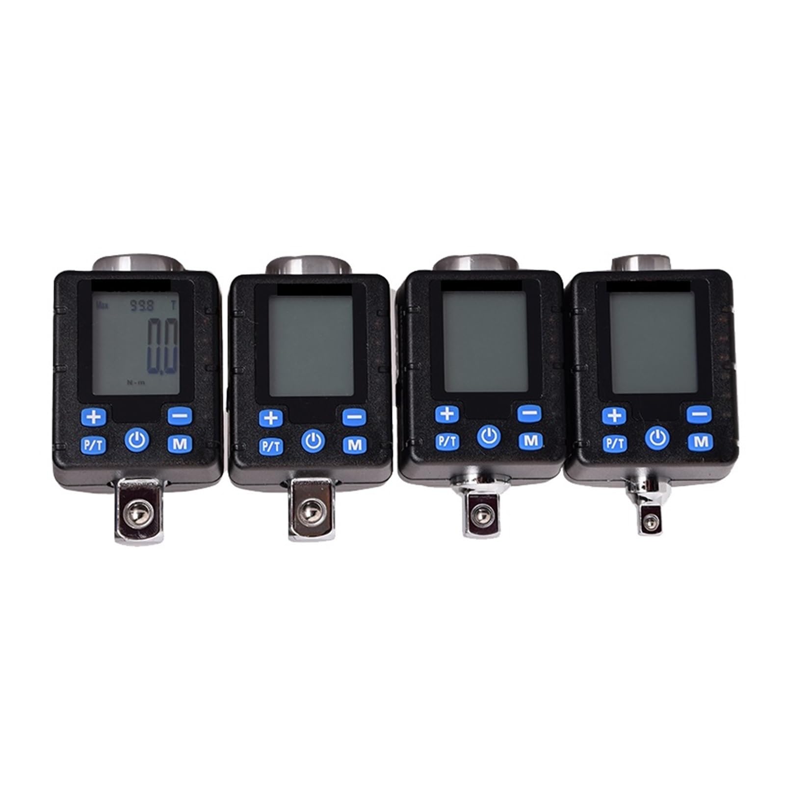 Set di Chiave Dinamometrica Digitale, Adattatore di Coppia ad Alta precisione, Display for Utensili manuali Meccanici multifunzionali Chiave Digitale Elettronica per Bici, Moto, Auto(BDA2-030)
