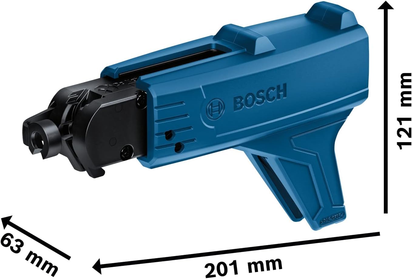 Bosch Professional chargeur de vis à bande pour visseuse plaquiste GMA 55 (compatible avec toutes les visseuses plaquiste filaires et sans-fil) + Vis de montage rapide à pas fin 3,9 x 25 S-F 25 mm
