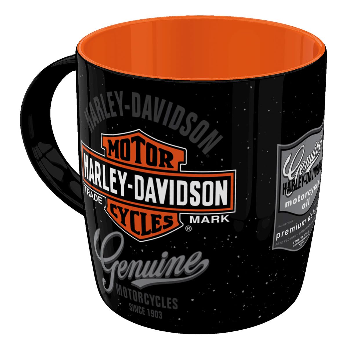 Nostalgic-Art Retro kubek, 330 ml, Harley-Davidson – Service & Repair – Pomysł na prezent dla motocyklistów, Official License Product (OLP), kubek ceramiczny na kawę, Styl vintage