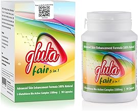 Winlip Gluta Fair 5 in 1 Glutathione 1500 mg 90 Capsules For Radiant Glow