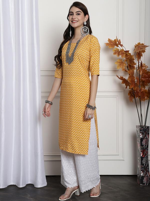 Image of Kurta for Women||Kurta||Casual Kurta|| Women's Kurta||New Fashionable Kurti ||Office Kurta for Women