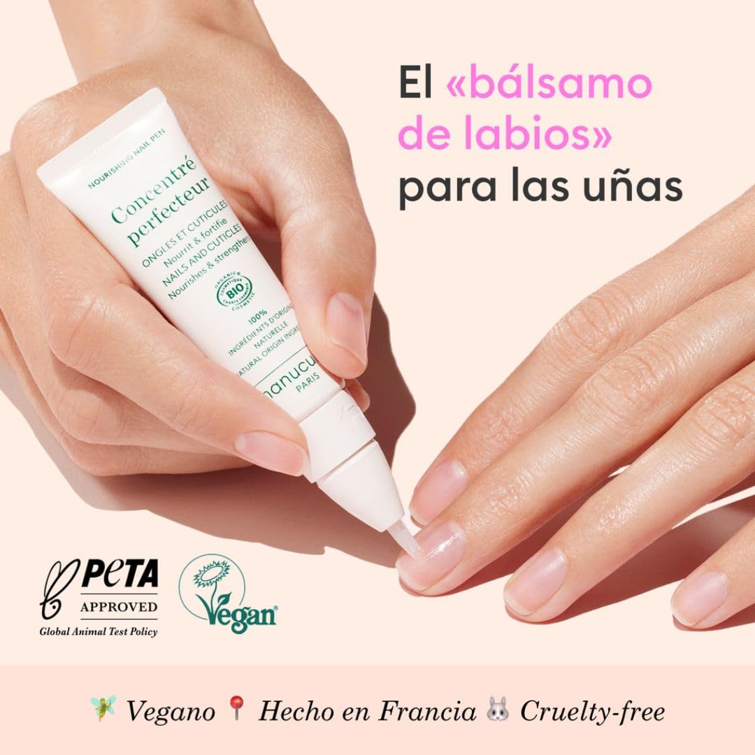 Manucurist Concentrado Perfeccionador - Nail Care Pen | Endurecedor Uñas & Aceite Cuticulas Uñas - Uñas Dañadas - Fortalecedor de Uñas