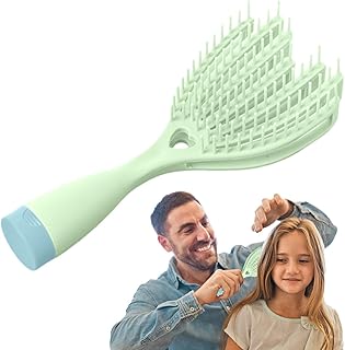Detangler de escova de cabelo molhado,Escovas de cabelo cacheado em casa molhadas e secas - Ferramentas de estilo para mulheres de beleza Pente para cuidados com os cabelos cacheados, crespos, Iscork