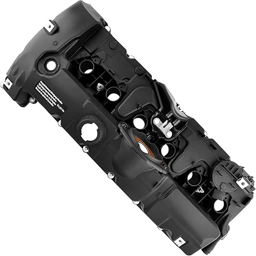 Miniatura 5 de Tapa de válvula con válvula PCV, junta y pernos para BMW 2008 – 2013 128i 2007 – 2013 328i 2007 – 2008 328xi 2008 2011 528i 2008 528xi 2007 – 2012