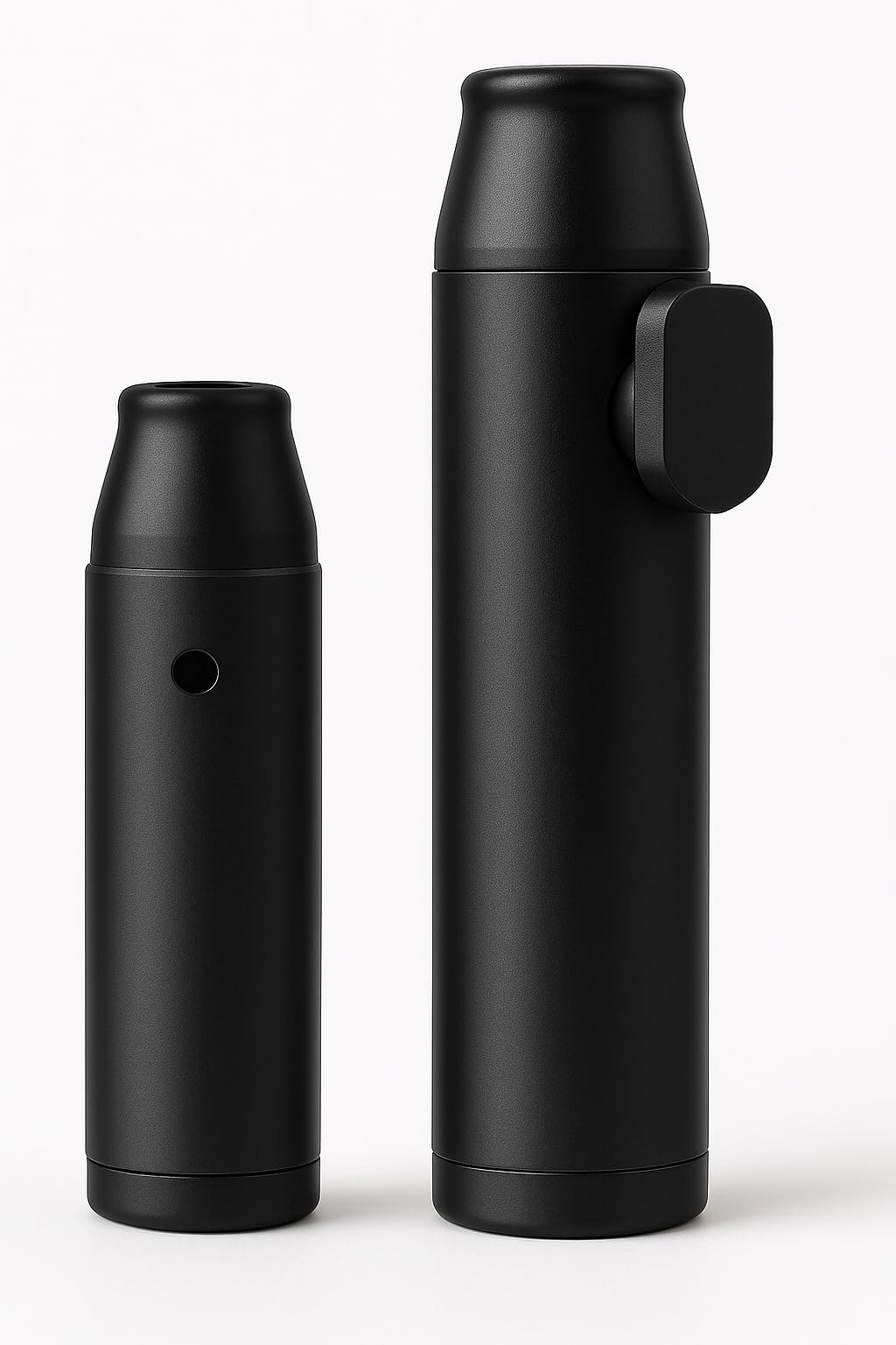 iSnuff Travel Storage Box Discreet Compact Spice Dispenser 2Pcs Bullet Style Set (L and XL)