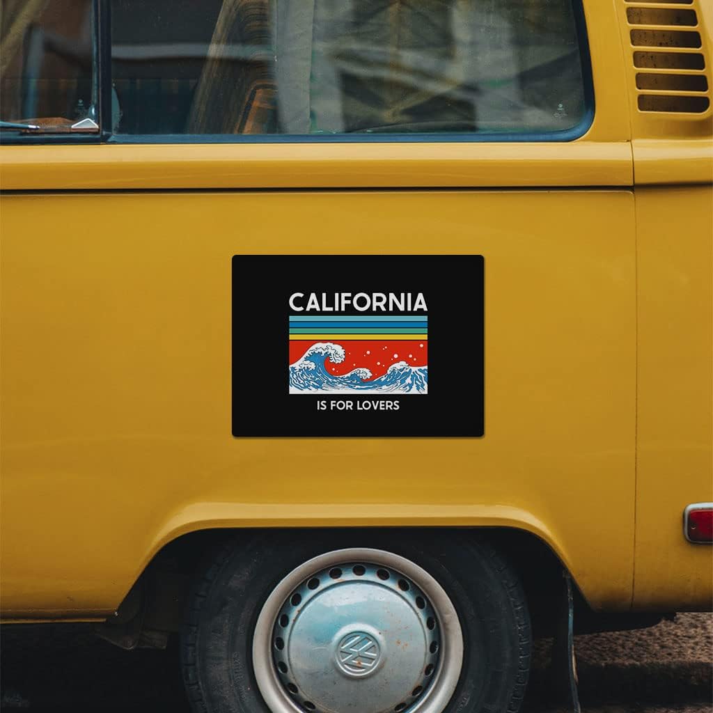 Ocean Wave Car Magnet 2 PCS - Trendy Car Magnet - California Beach Sticker