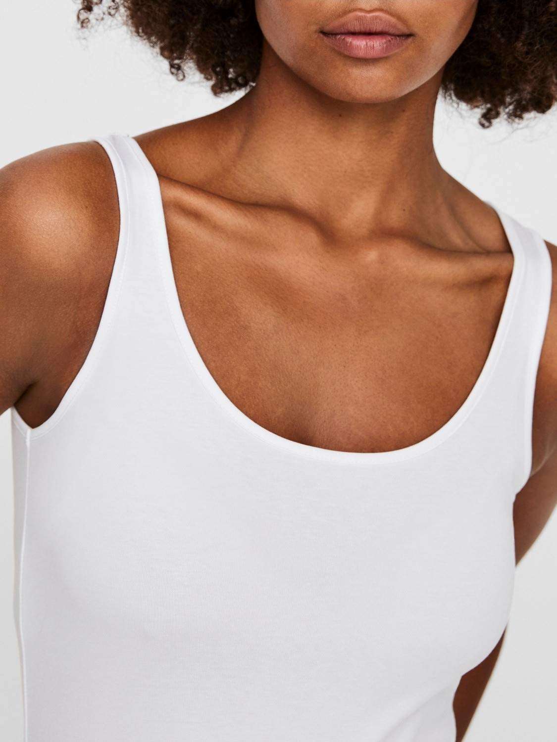 Vero Moda Vmmaxi My Soft - Canottiera Lunga, Confezione da 2 Parte Superiore Donna