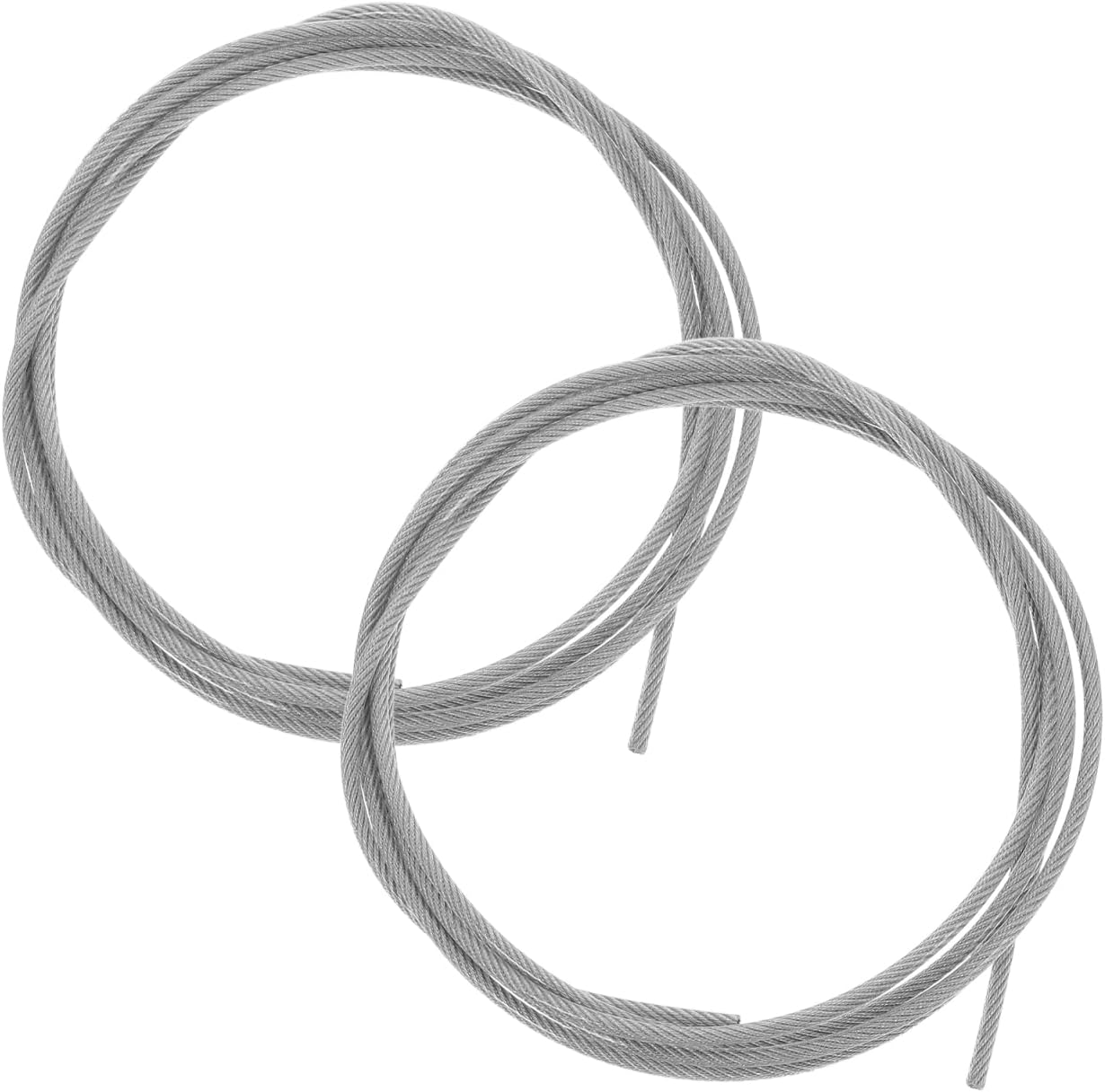 2pcs String Basketball Net Stringing Thrilling Basketball Rim Net | Cable Accessory Basket Ball Chain Hooks Silver Steel Wire