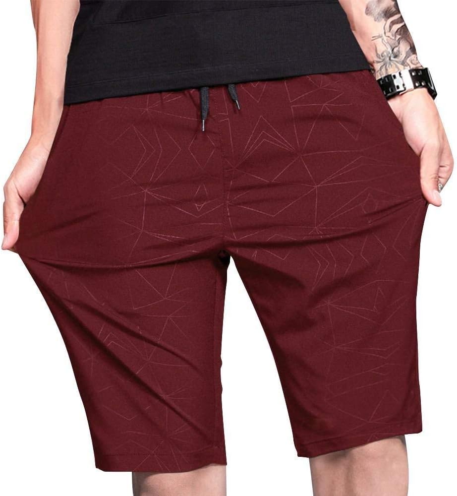 LTIFONE Mens Running Shorts 7 Inch,Quick Dry Lightweight Summer Shorts,Mens Workout Shorts with Zipper Pockets