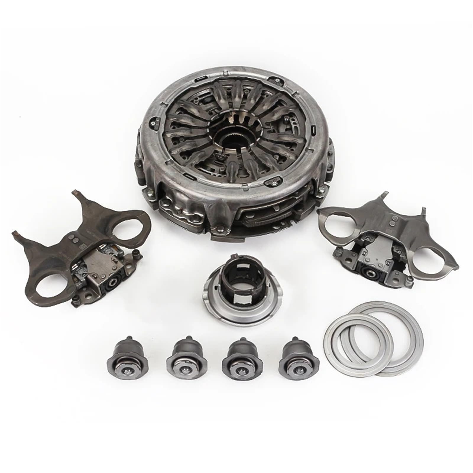 Dgoingpi Clutch Kit Set Manual Transmission Housing Fit For Ford Fit For Focus Fit For Ecosport 6Dct250 Clutch 602000800 6Dct250 Dps6 Transmission Dual Clutch Kit Shift Fork Kit(Clutch Kit Set)