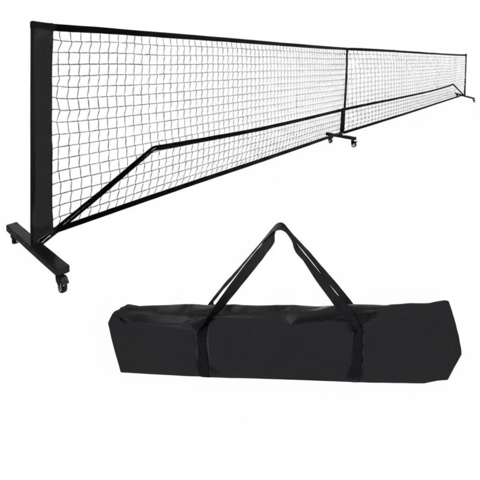 Rete da Pickleball Portatile Rete Allenamento Rete Pratica Rete Smontabile Leggera con Borsa da Trasporto Struttura Stabile per Controllo Palla E