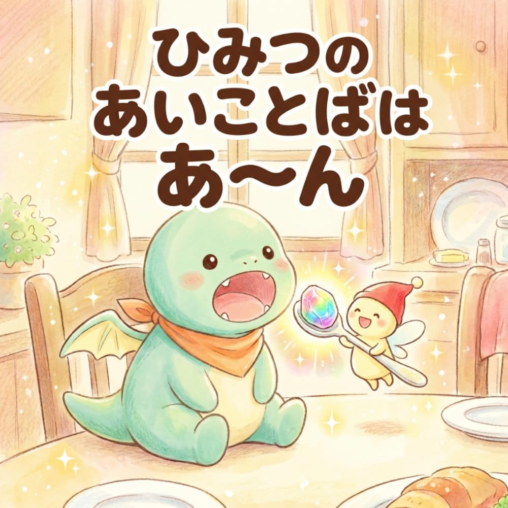 ひみつの あいことばは あーん: 2歳・3歳・4歳・5歳向け 食事のイヤイヤを遊びに変える 魔法の食育えほん