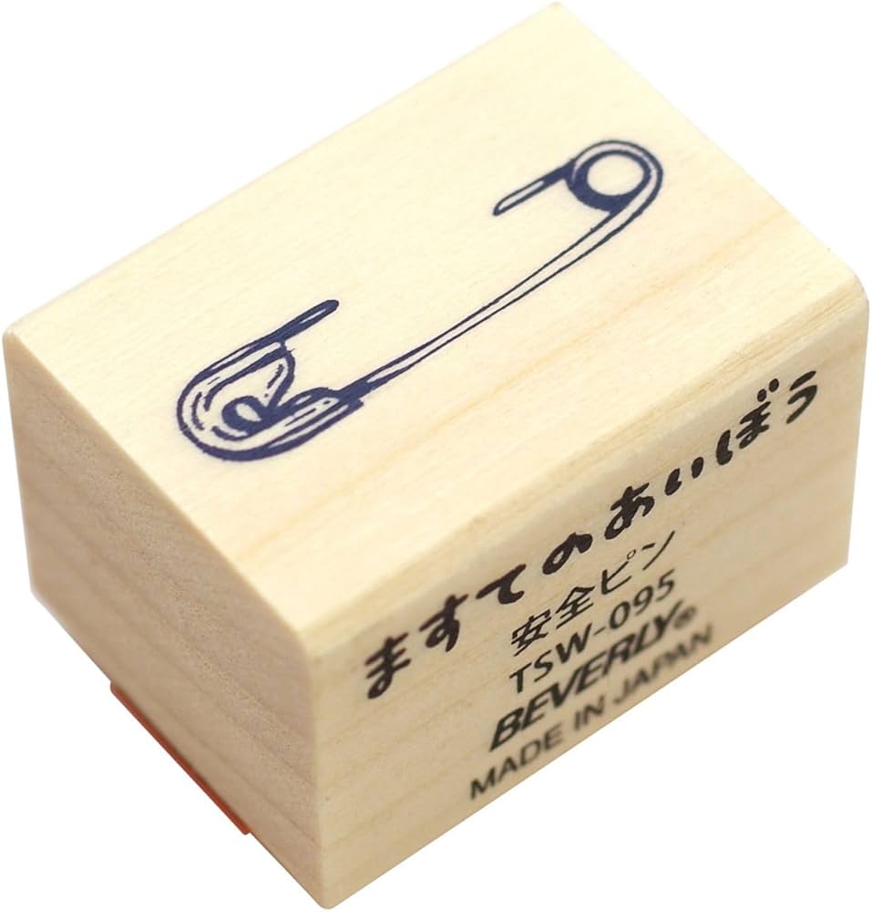 １点限り♡未使用　新作うしパンチ＆スタンプ　スタンピンアップ Amazon.co.jp: ビバリー ハンコ スタンプ ますてのあいぼう 安全ピン