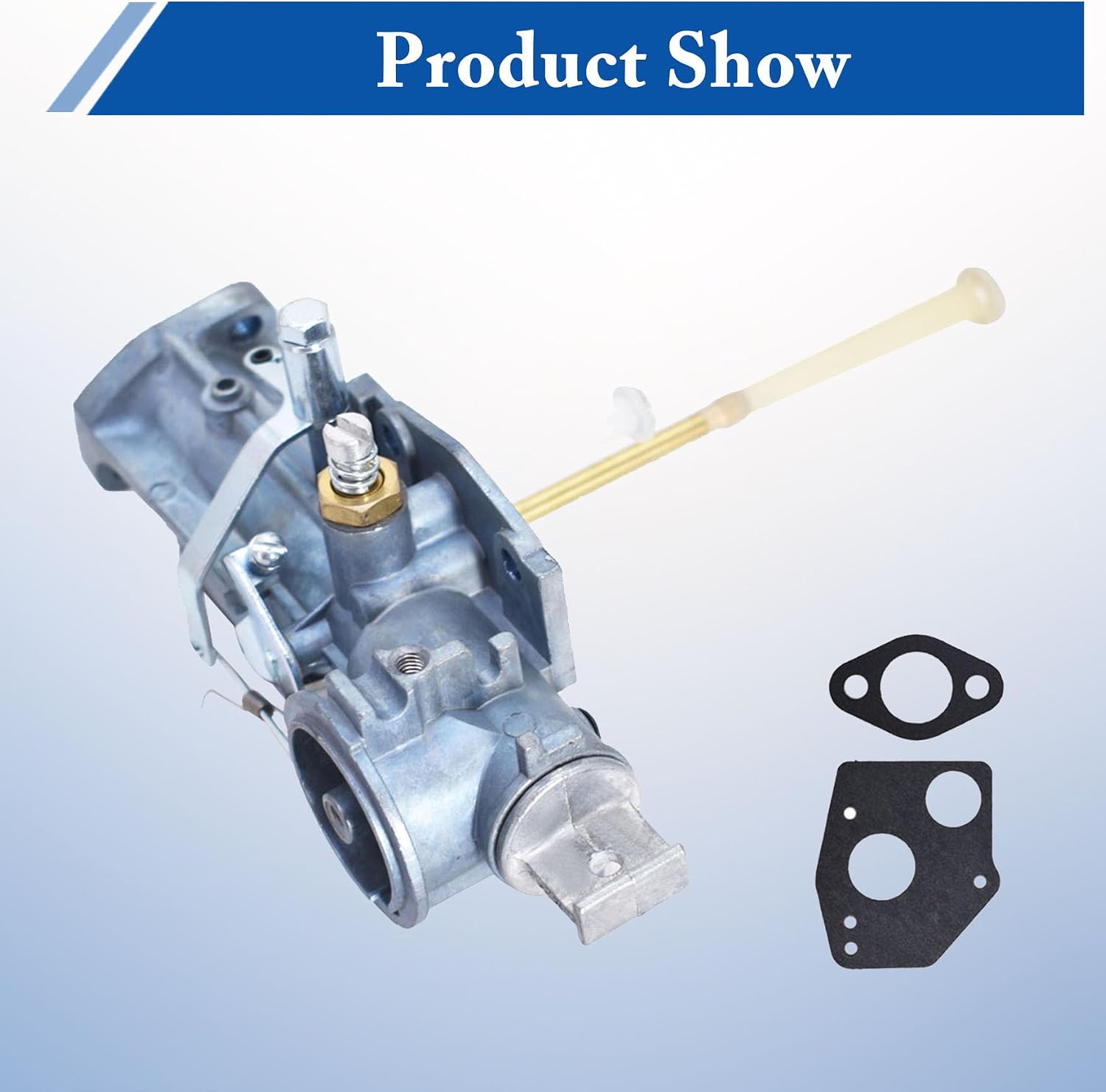 WFLNHB 297599 299437 Carburetor with Gaskets Replacement for Briggs Stratton 135200 130200 100200 Engines 130232-1201-99 130232-0619-99