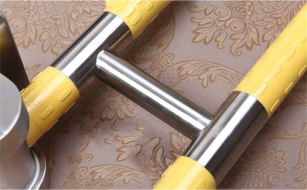 Barra di Supporto di Sicurezza per Doccia per bagni - Corrimano in Acciaio Inossidabile con Maniglia in Nylon, Design Pieghevole per Anziani, disabili, Parete, corrimano ausiliario