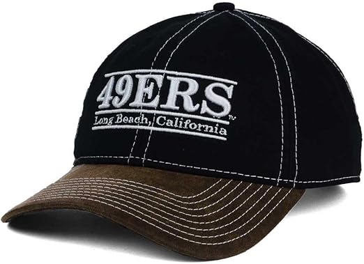49ers black bar trucker hat Clearance