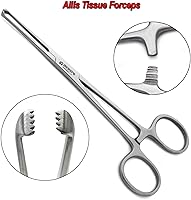 Vista 4 de MEDSPO Pinzas Profesionales Portaagujas Quirúrgico Dental Médico Ortopédico con Bloqueo Sutura Veterinaria Restaurativa Instrumentos