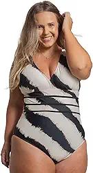 Maiô Plus Size Feminino Frente Única Com Bojo Cortinão
