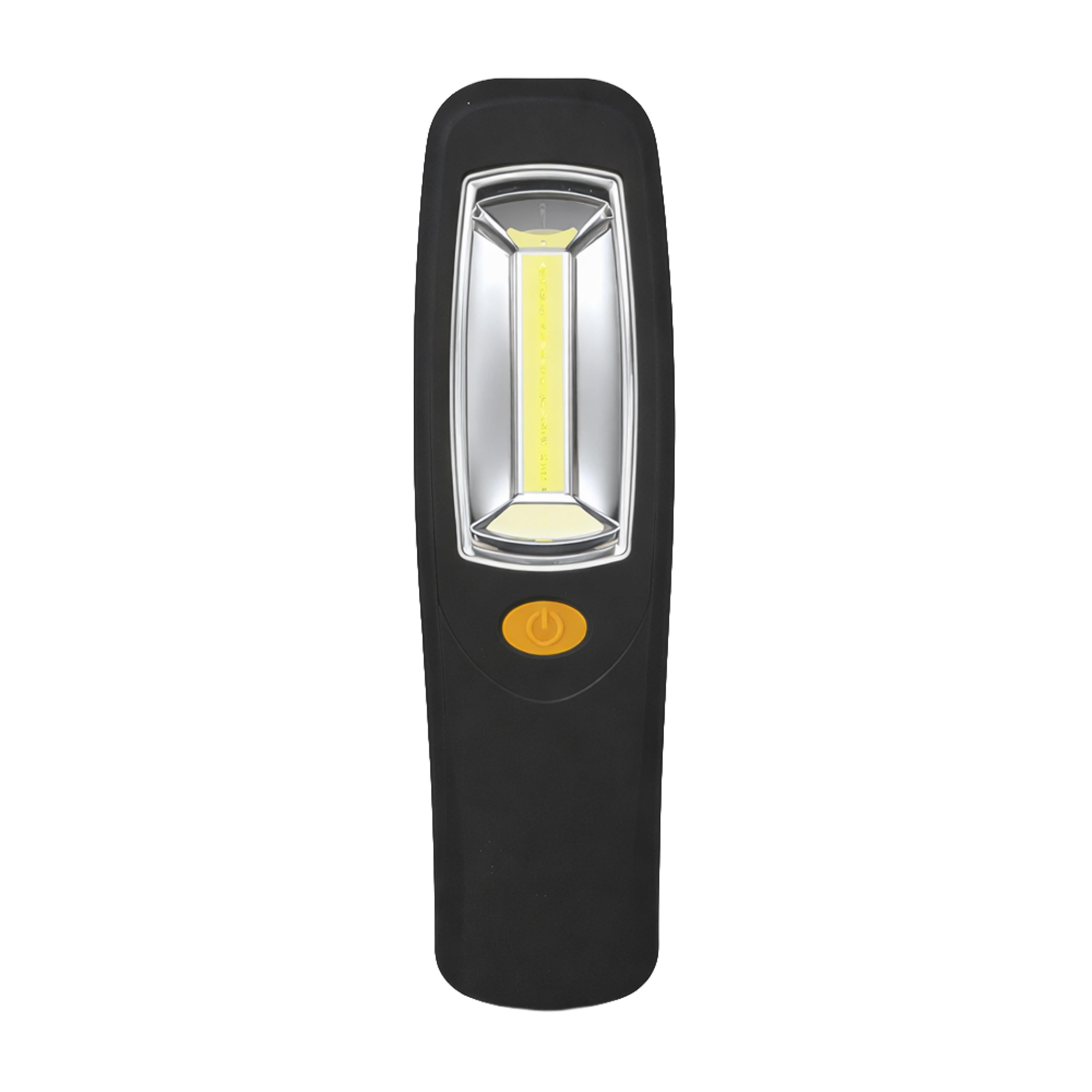 Status LED Work Light, Portable Job Site Light – Ideal for Workshops, Garages, Patios & Backyards, Battery-Powered (3 x AA, Not Included), Black (SCOBWORKLIGHTX6)