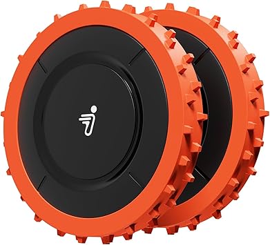 Segway Navimow Traction Wheel, Cleated Wheel, Rough Terrain Kit, Robust Wheels for Muddy Terrain and Slopes for Navimow i Series, i105N, i110N