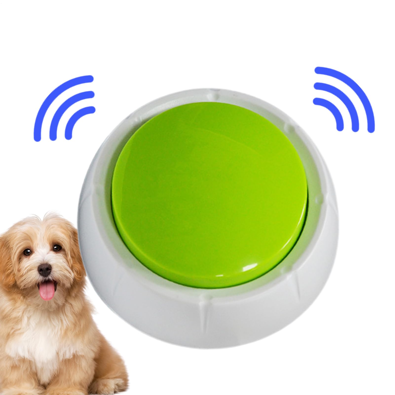 Pulsanti parlanti per cani, pulsanti parlanti per cani - Pulsante di registrazione vocale per l'addestramento del cane | Forniture interattive per animali domestici con registrazione e