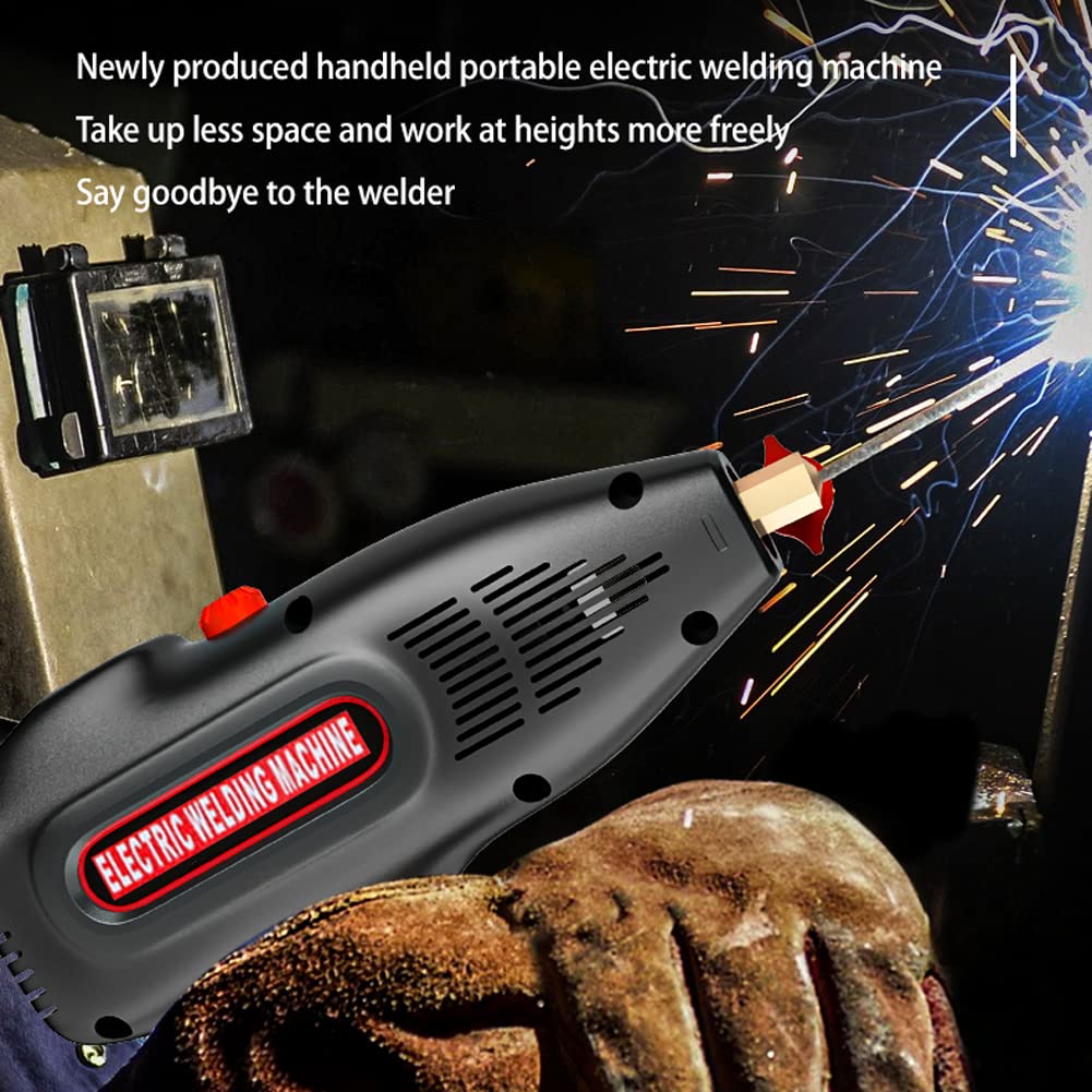 Geevorks YB1200H Saldatrice Elettrica Inverter Digitale 220V, 140A, 3.8kW, Portatile Con Schermo Retroilluminato E Manopola Di Regolazione - 3