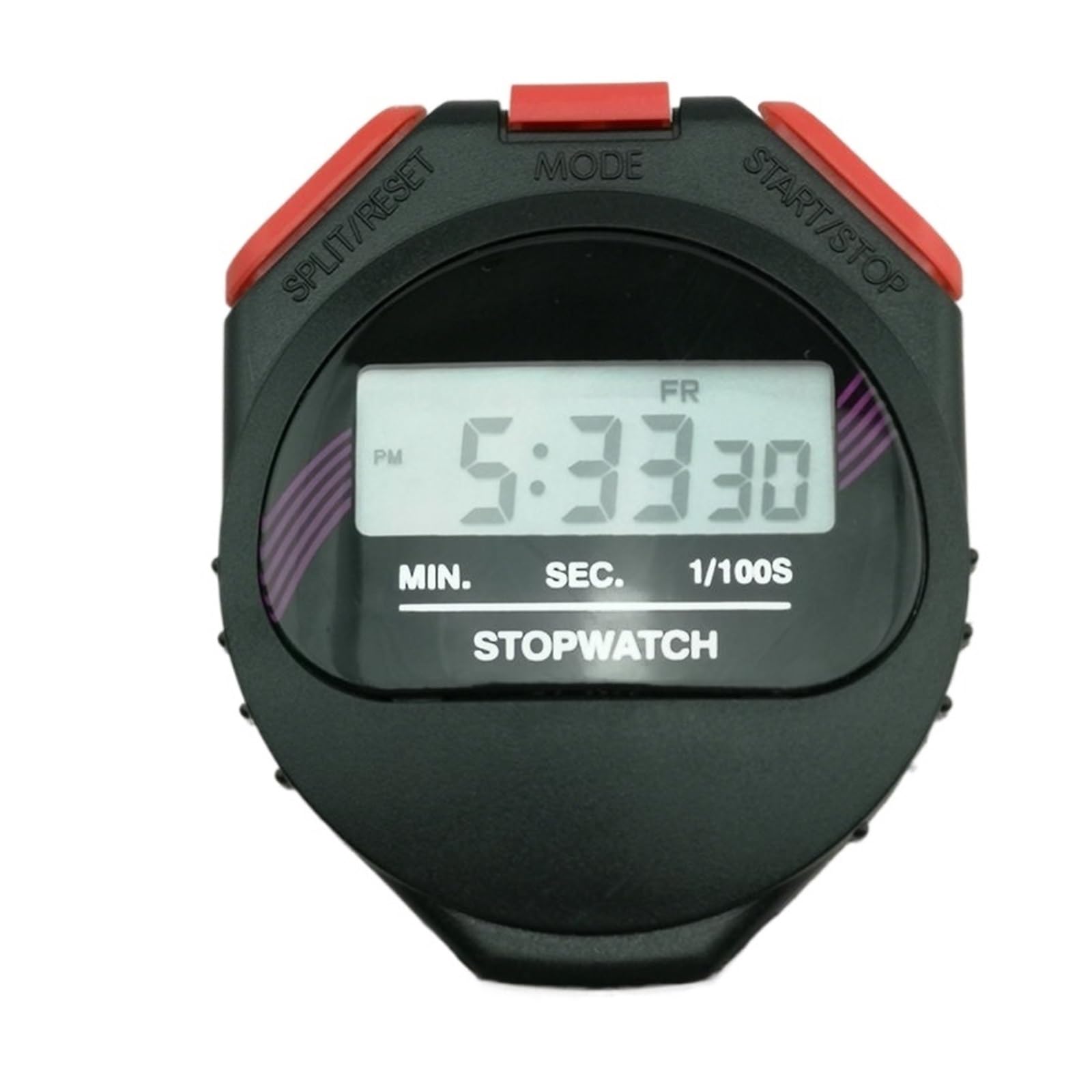 Single Channel Stopwatch Teaching Sports Competition Outdoor Chronograph Timer Precision Timing