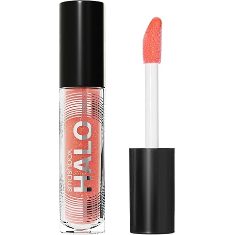 Smashbox Halo Plump + Glow Lip Gloss | Non-Sticky, Hydrating, Plumping Lip Gloss with 6-Hour Shine | Hyaluronic Acid and Vitamins C+E