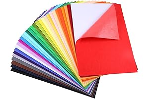 Caydo Premium Felt Sheets - Assorted Color Christmas Felt Sheet for Sewing...
