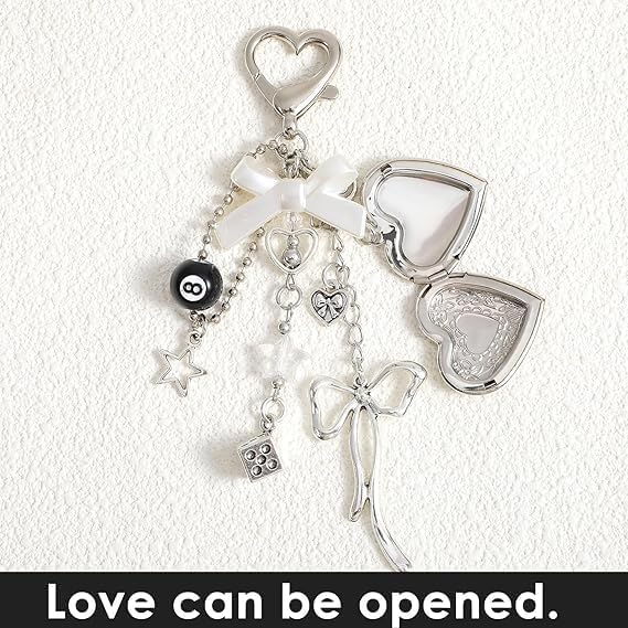 Chuppinz Aesthetic Keychains Silver - Image 4