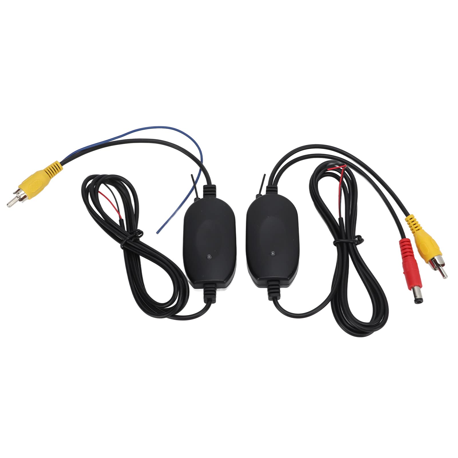 Ejoyous Kit Receptor Transmisor de Vídeo Inalámbrico Resistente Al Agua con Interfaz GPS AVIN para de Cámara de Respaldo Universal para Coche (con Cable DVD)
