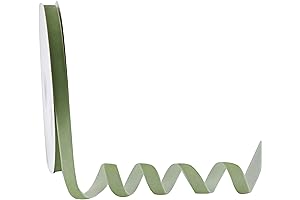 Sage Velvet Ribbon: Enchanting Elegance for Special Occasions