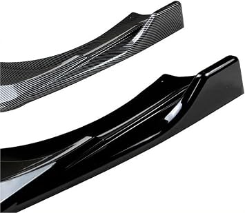 Rear Bumper Diffuser For VW For Tiguan MK3 For Line 2024 2025 Euro Model Rear Bumper Lip Spoiler Splitter Diffuser Surround Trim Body Kits Tuning(Carbon Fiber Look)