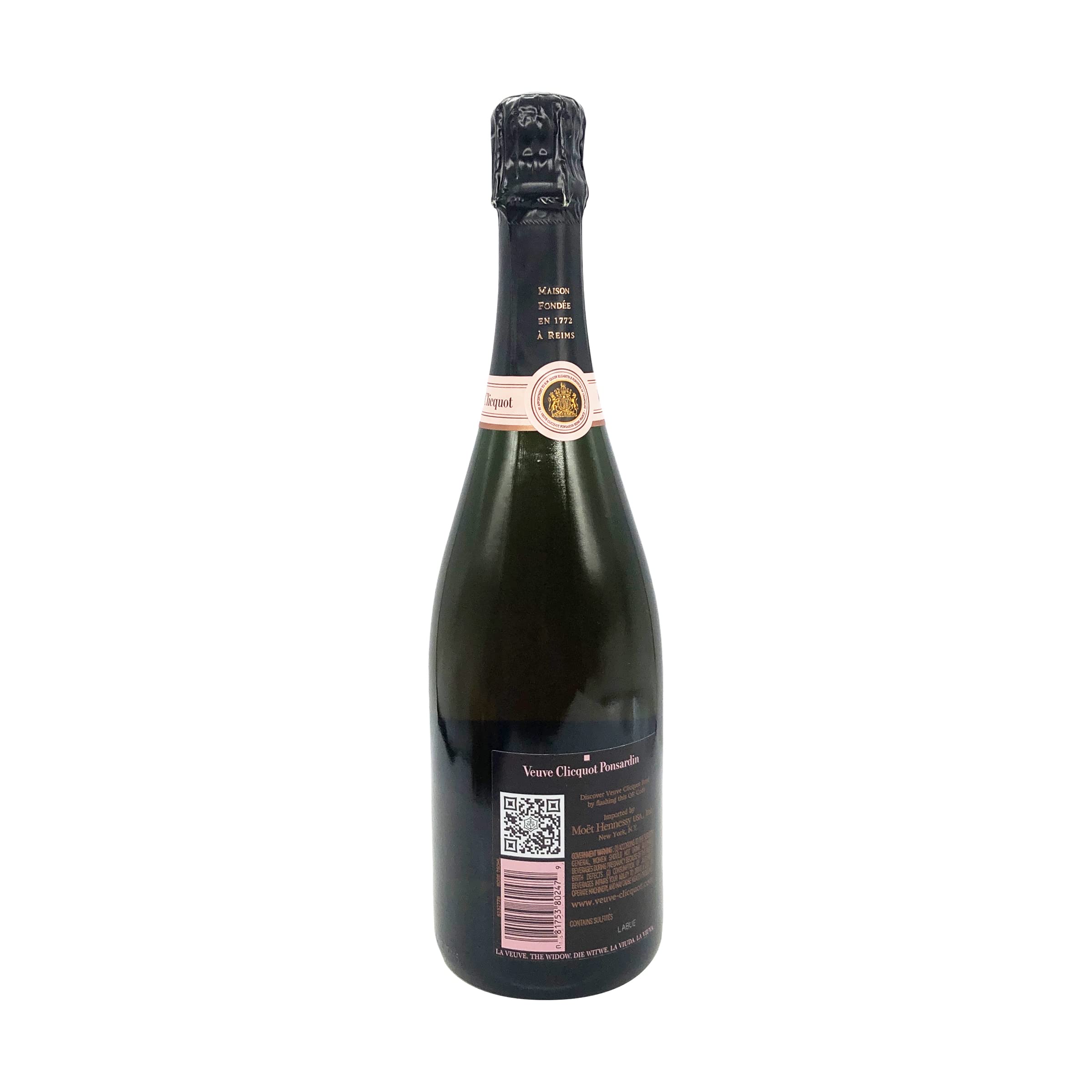 Veuve Clicquot Brut Rose Non Vintage Champagne , 750mL at Amazon's