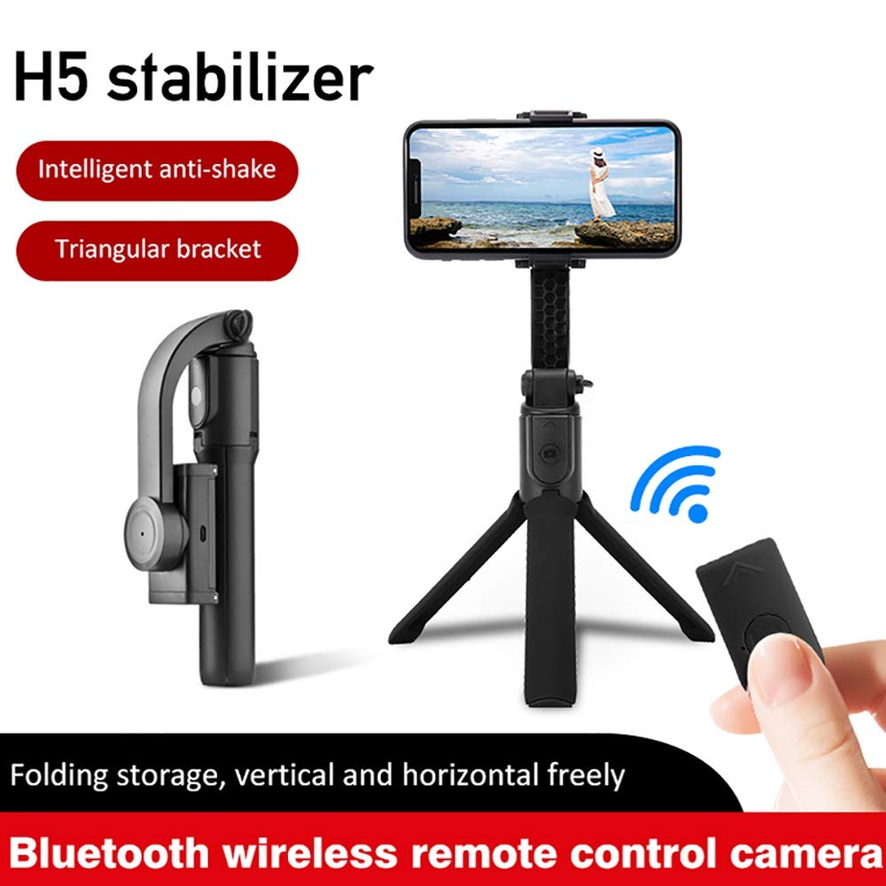 Téléphones stabilisateur 3-Axis portable Smartphone Bluetooth stabilisateur Gimbal Trépied Gimbal Stabilizer (Size : S5B Stabilizer)