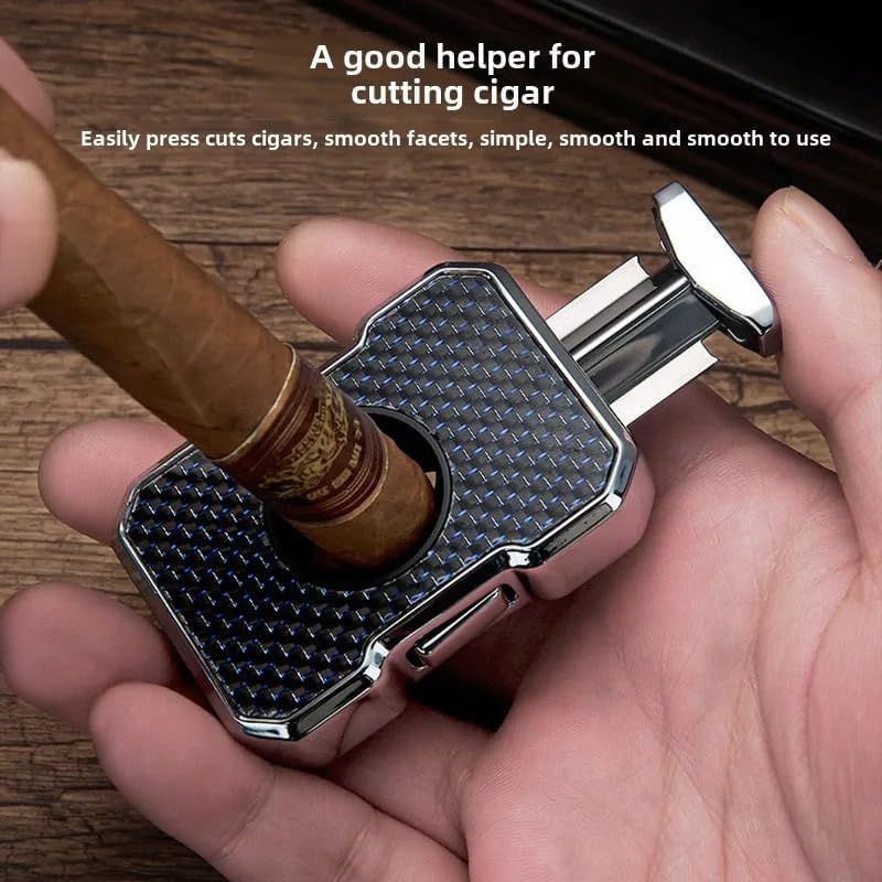 JDIME Metal V Shape Spring Cigar Scissors Sharp Portable Cutter Premium Smoking Accessory Luxury Gift(D)