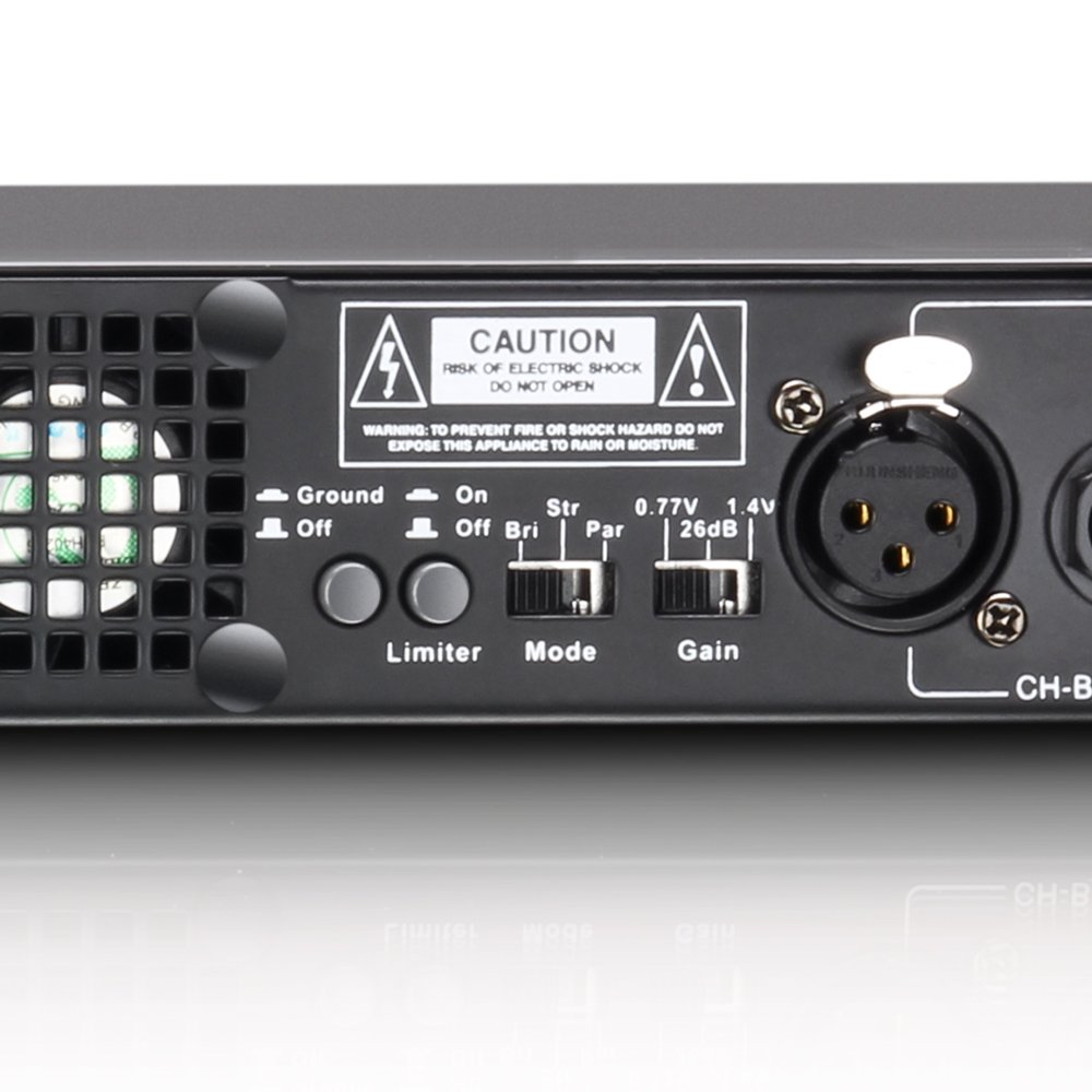 LD Systems XS 400 - Finale di potenza PA in classe D 2 x 200 W 4 Ohm