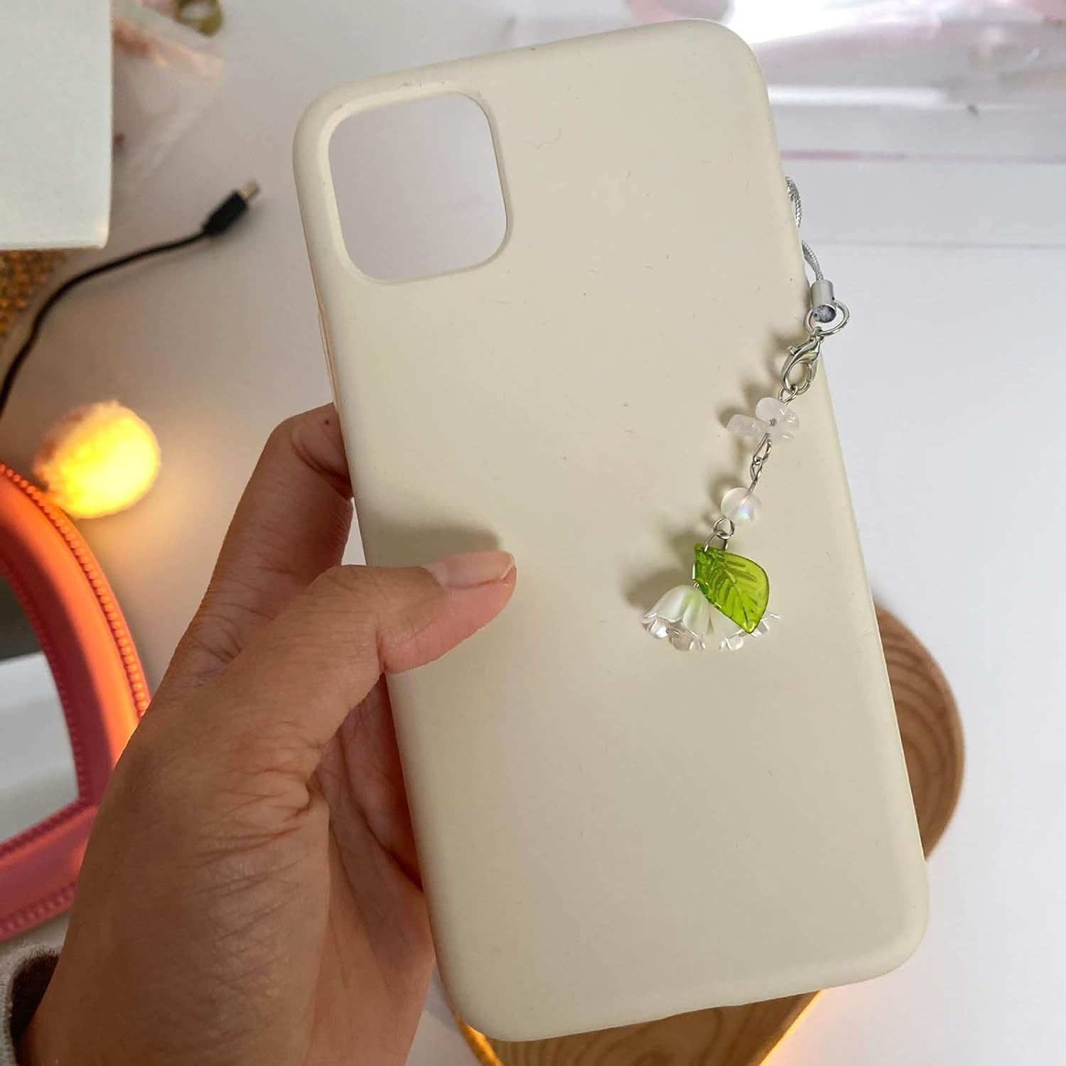 Lily of The Valley Accessories - Anti-Lost Chain and Keychain, Bag and Backpack Attachment image 4