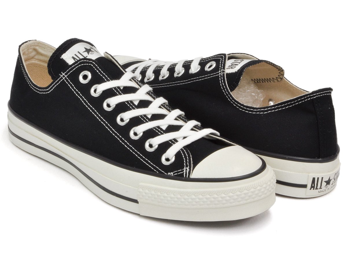 Amazon.co.jp: [コンバース] CANVAS ALL STAR J OX BLACK 32167431-fba