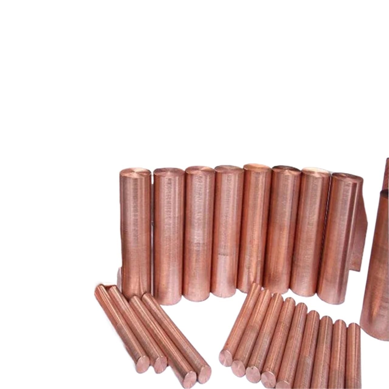 Barres Rondes en Cuivre Tige de cuivre 10-80 mm x 100-300 Soudage CNC Alliage(Length 250mm,Diameter 70mm)