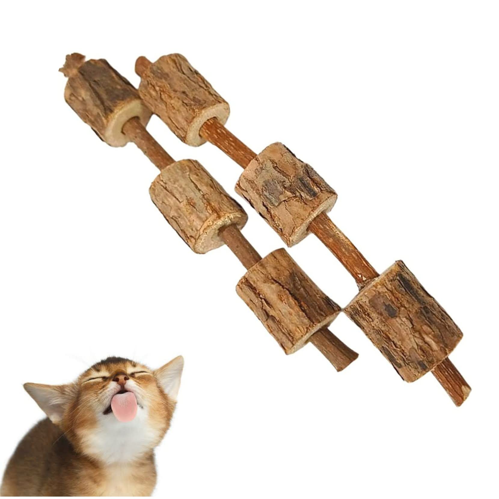 Petlicious & More 100% Natural Sticks Customized Catnip Toy (Pack of One Pair) (B092JMK41Z) Amazon Price History, Amazon Price Tracker