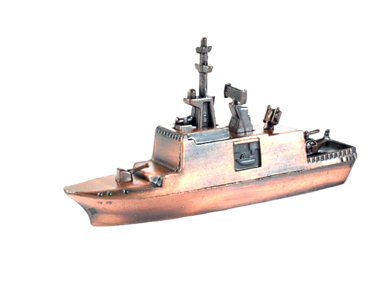 Navy Surveillance Ship Die Cast Metal Collectible Pencil Sharpener