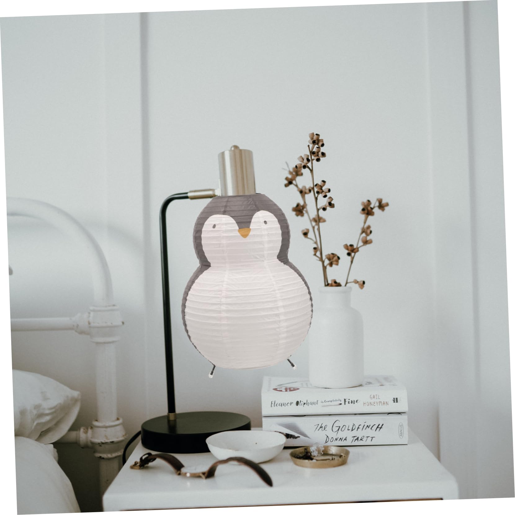 Abat-jour Pliable En Papier Blanc - Lot De 2, Format Carré 30,5 Cm, Pour Lampe Suspendue Ou Lampadaire