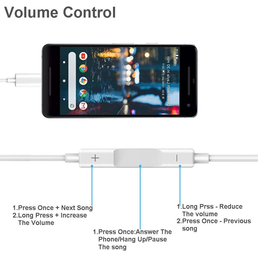 USB C Digital Earphones. Pixel 2 XL 