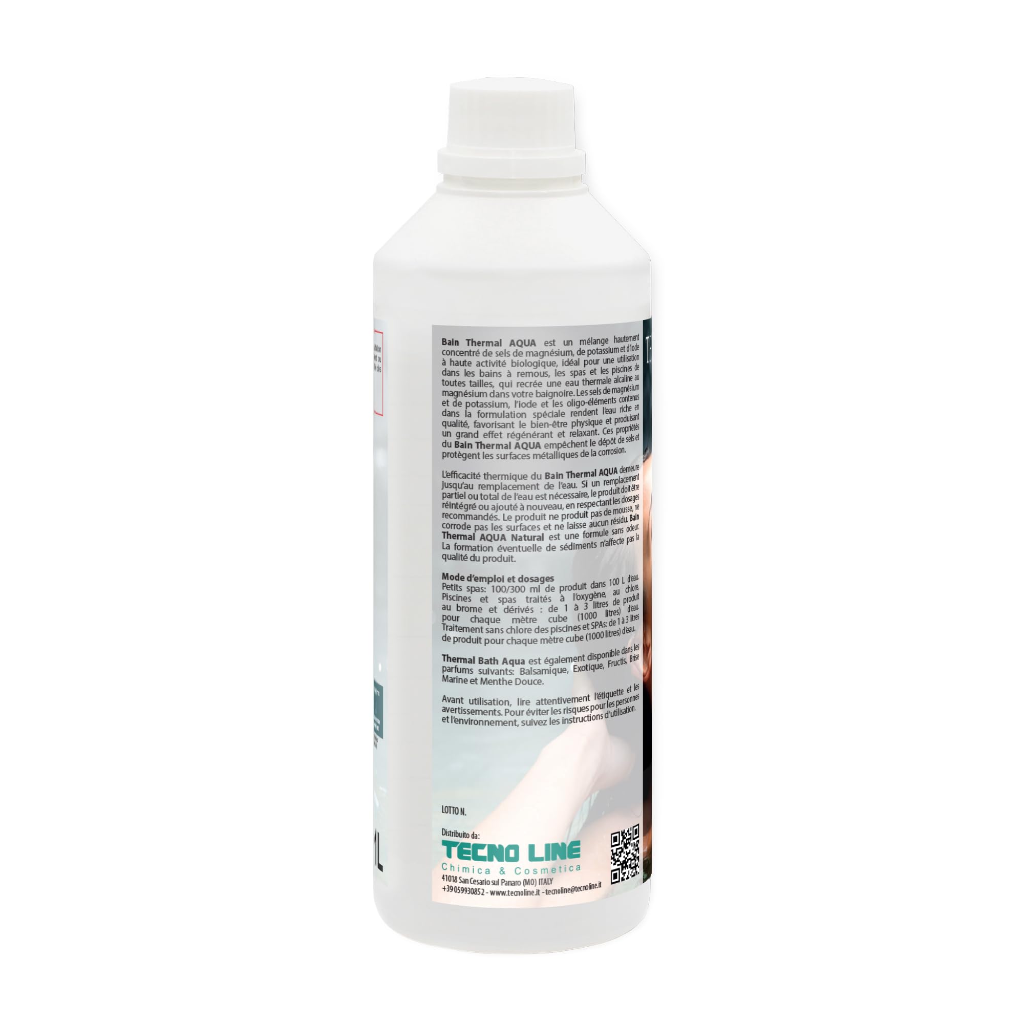Thermal Bath SET Ossigeno Attivo past. 20gr 1,2Kg + 2pz Aqua Natural da 1Lt | Ossigeno attivo pastiglie 20gr e Acqua Termale Inodore con Magnesio, Potassio e Iodio, Ideale per Piscina e Spa Idromassaggio