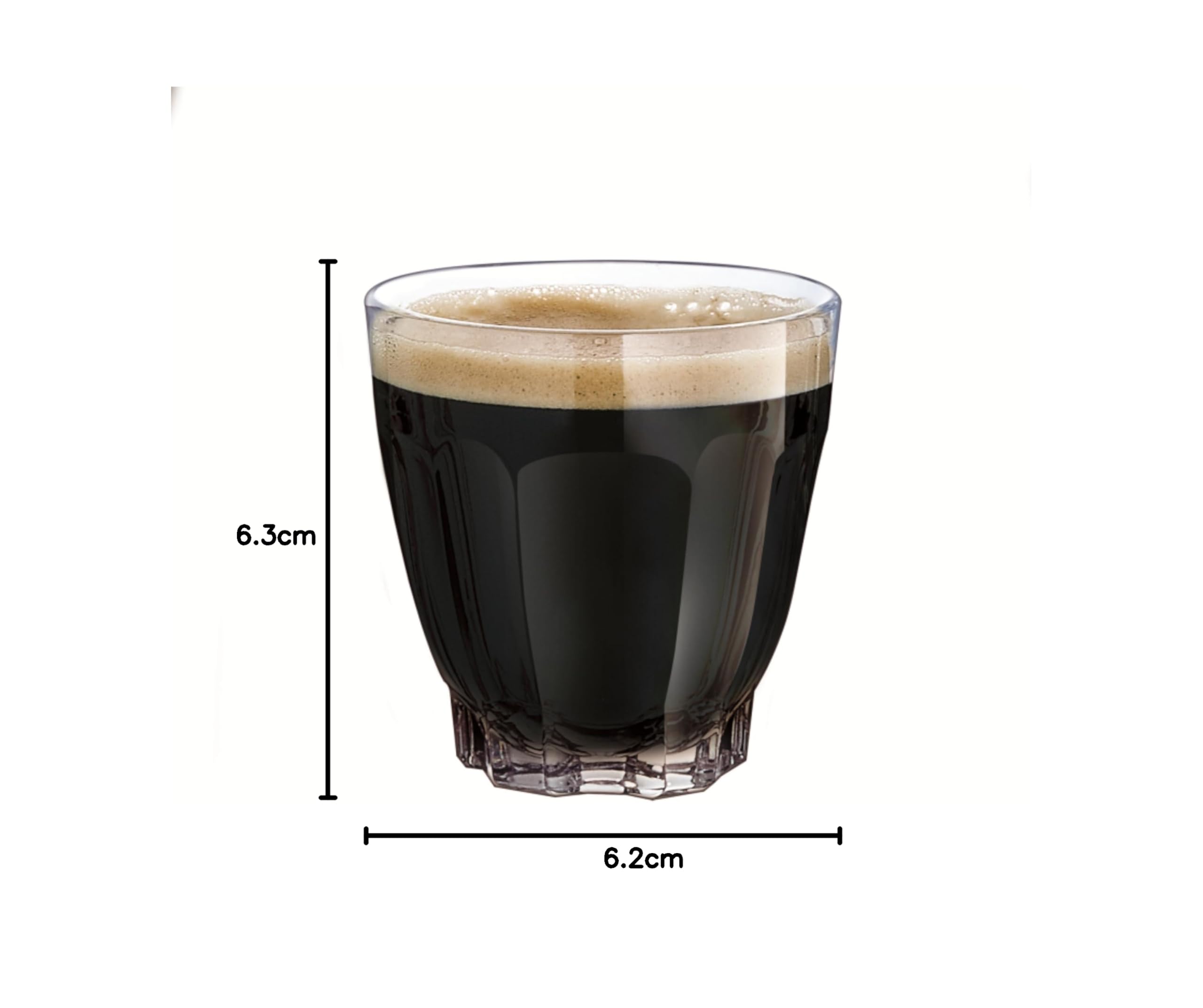 Arcoroc, Arcadie Espresso/Shot (t) 9 cl, 3 onzas, paquete de 24