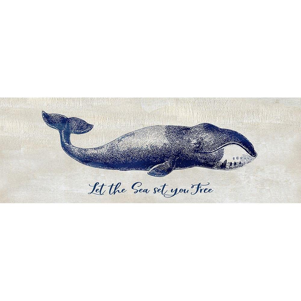 ArtDirect Let The Sea Set You Free 8x10 UnFramed Art Print Poster Ready for Framing by Jill, Susan