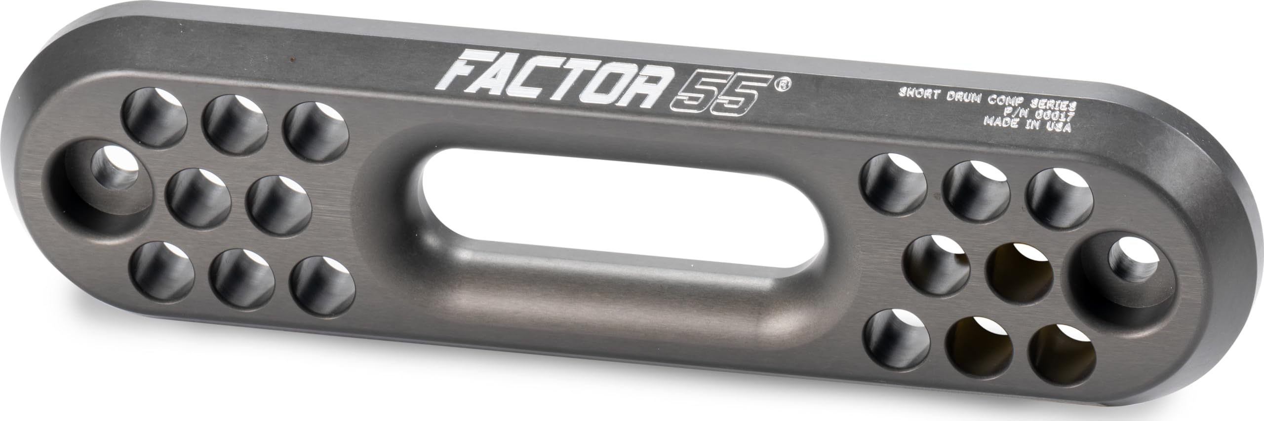 Factor 55 Hawse Short Drum Fairlead for Synthetic Winch Rope on Short-Drum Winches, 1.0