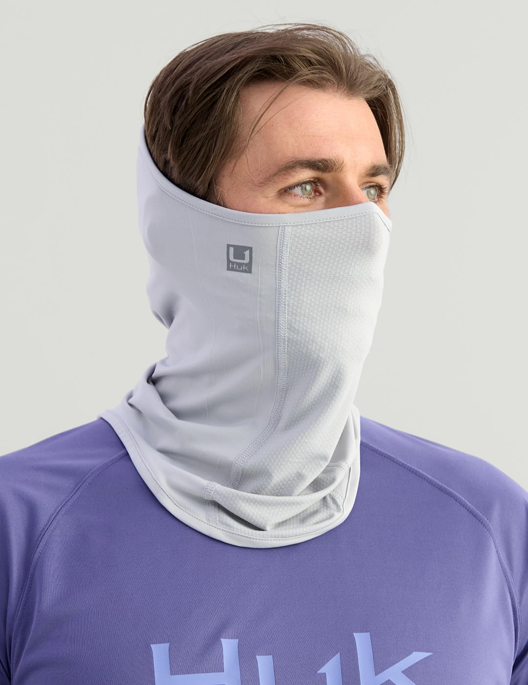 HUK Men's Pursuit Neck Gaiter, Face Protection With Upf 30+ Sun Protection
