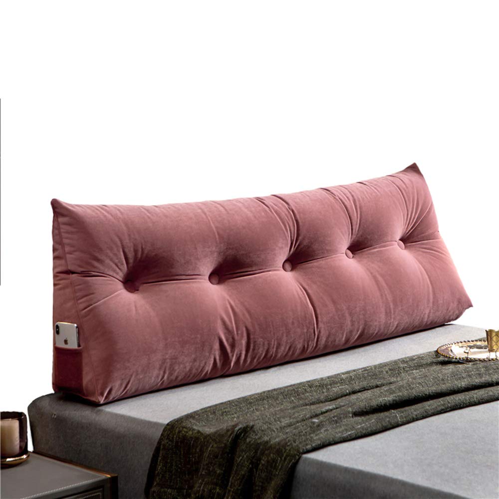 Amazon 読書 ベッドレスト枕 三角形の読書枕ウェッジクッション背もたれベッドで座る夫の枕枕元クッション D 60xx50cm 枕パッド オンライン通販